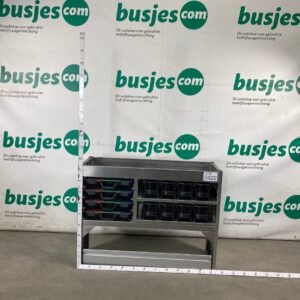 Aluca aluminium bedrijfswageninrichting gebruikt (nr 2422)