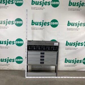 Aluca aluminium bedrijfswageninrichting gebruikt (nr 2423)
