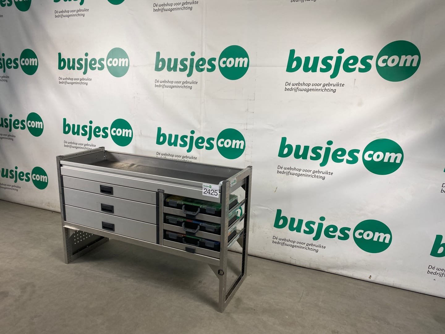 Aluca aluminium bedrijfswageninrichting gebruikt (nr 2425) - Afbeelding 4