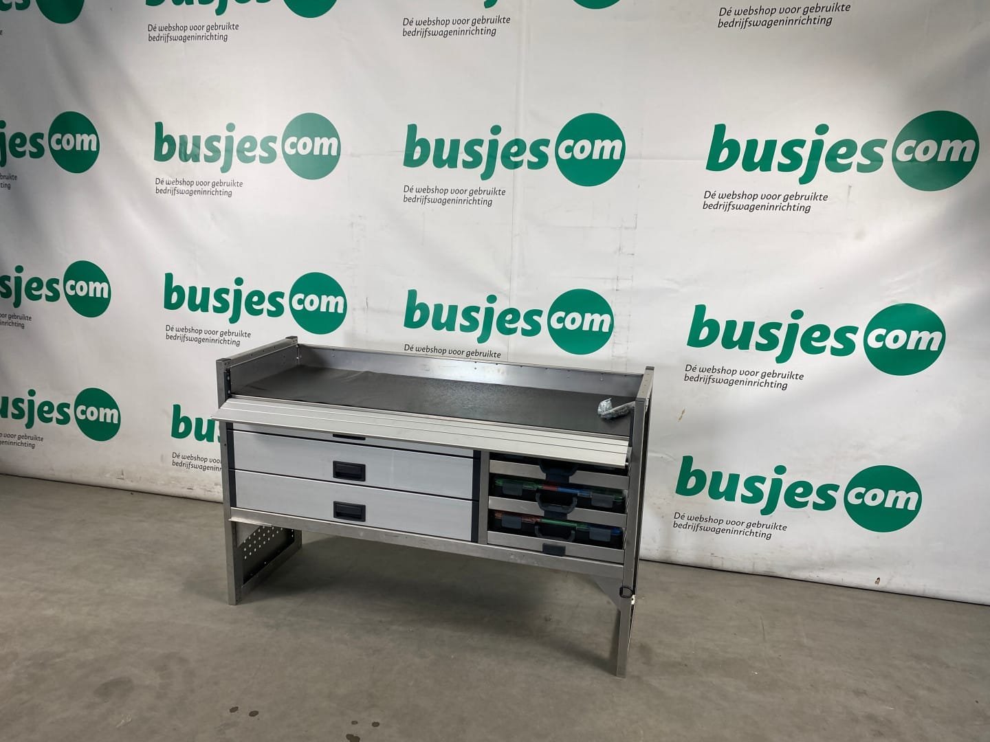 Aluca aluminium bedrijfswageninrichting gebruikt (nr 2425) - Afbeelding 8