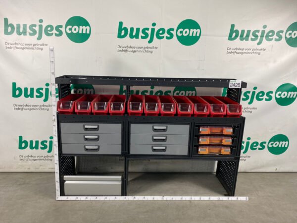Modul gebruikte bedrijfswagen inrichting (nr 2428) - Afbeelding 2