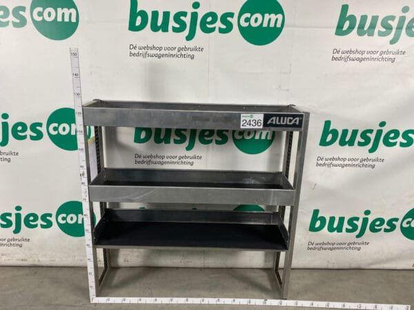 Aluca aluminium bedrijfswageninrichting gebruikt (nr 2436) - Afbeelding 2