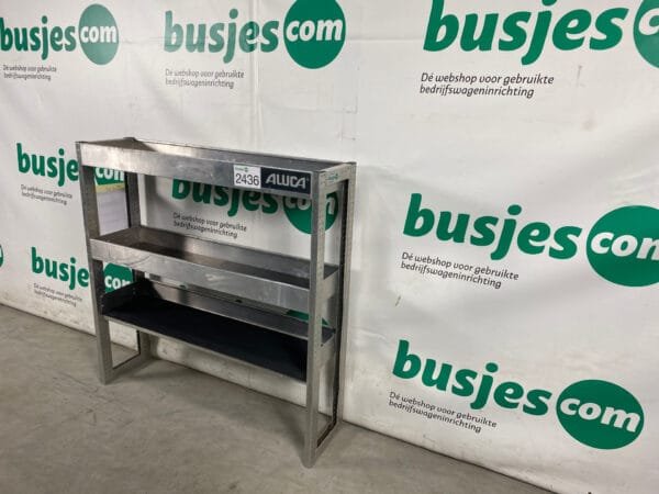 Aluca aluminium bedrijfswageninrichting gebruikt (nr 2436) - Afbeelding 5
