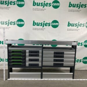 Bott Vario aluminium gebruikte bedrijfswagen inrichting (nr 2438)