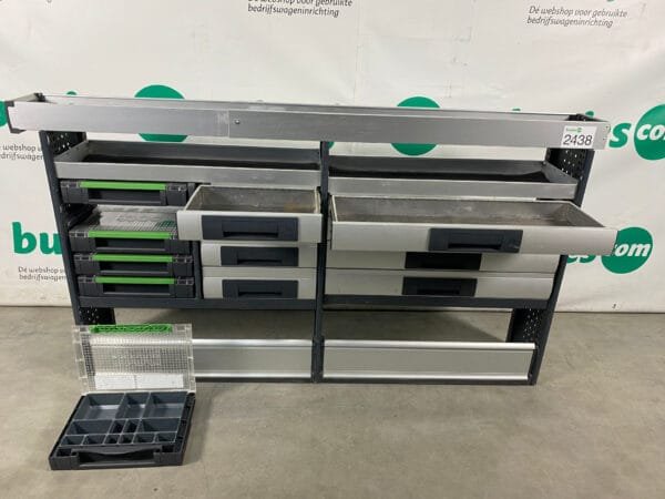 Bott Vario aluminium gebruikte bedrijfswagen inrichting (nr 2438) - Afbeelding 10