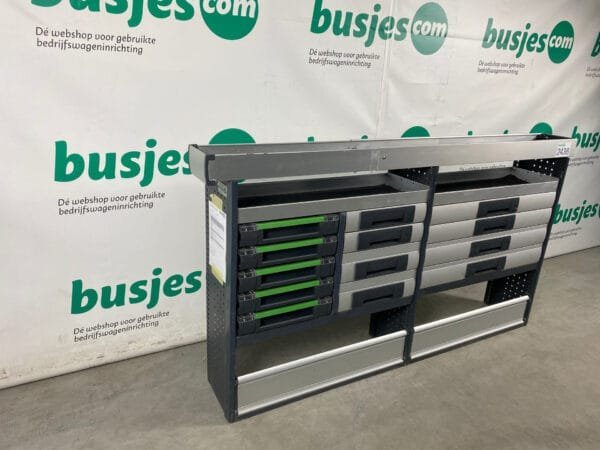 Bott Vario aluminium gebruikte bedrijfswagen inrichting (nr 2438) - Afbeelding 4