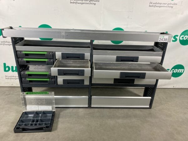 Bott Vario aluminium gebruikte bedrijfswagen inrichting (nr 2438) - Afbeelding 9