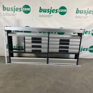 Bott Vario aluminium gebruikte bedrijfswagen inrichting (nr 2471)