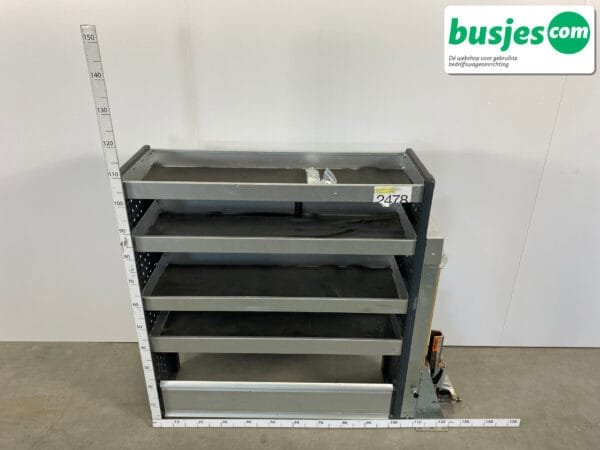 Bott Vario aluminium gebruikte bedrijfswagen inrichting (nr 2478) - Afbeelding 2