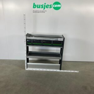 Bott Vario aluminium gebruikte bedrijfswagen inrichting (nr 2484)
