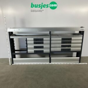 Bott Vario aluminium gebruikte bedrijfswagen inrichting (nr 2486)
