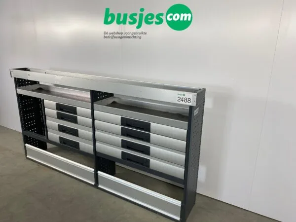 Bott Vario aluminium gebruikte bedrijfswagen inrichting (nr 2488) - Afbeelding 3