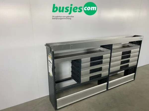Bott Vario aluminium gebruikte bedrijfswagen inrichting (nr 2488) - Afbeelding 4