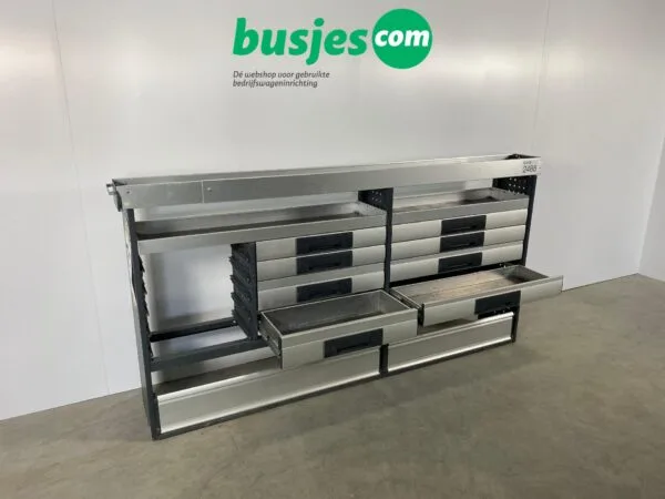 Bott Vario aluminium gebruikte bedrijfswagen inrichting (nr 2488) - Afbeelding 6