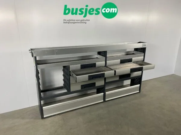 Bott Vario aluminium gebruikte bedrijfswagen inrichting (nr 2488) - Afbeelding 8