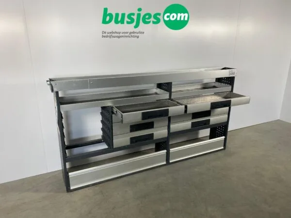 Bott Vario aluminium gebruikte bedrijfswagen inrichting (nr 2488) - Afbeelding 9