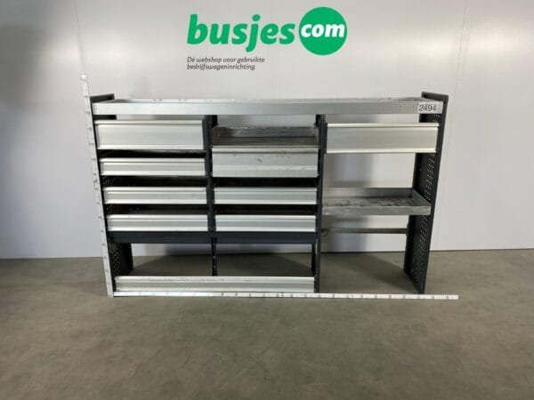 Bott Vario aluminium gebruikte bedrijfswagen inrichting (nr 2494) - Afbeelding 2