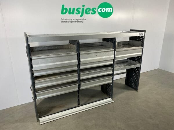 Bott Vario aluminium gebruikte bedrijfswagen inrichting (nr 2494) - Afbeelding 9