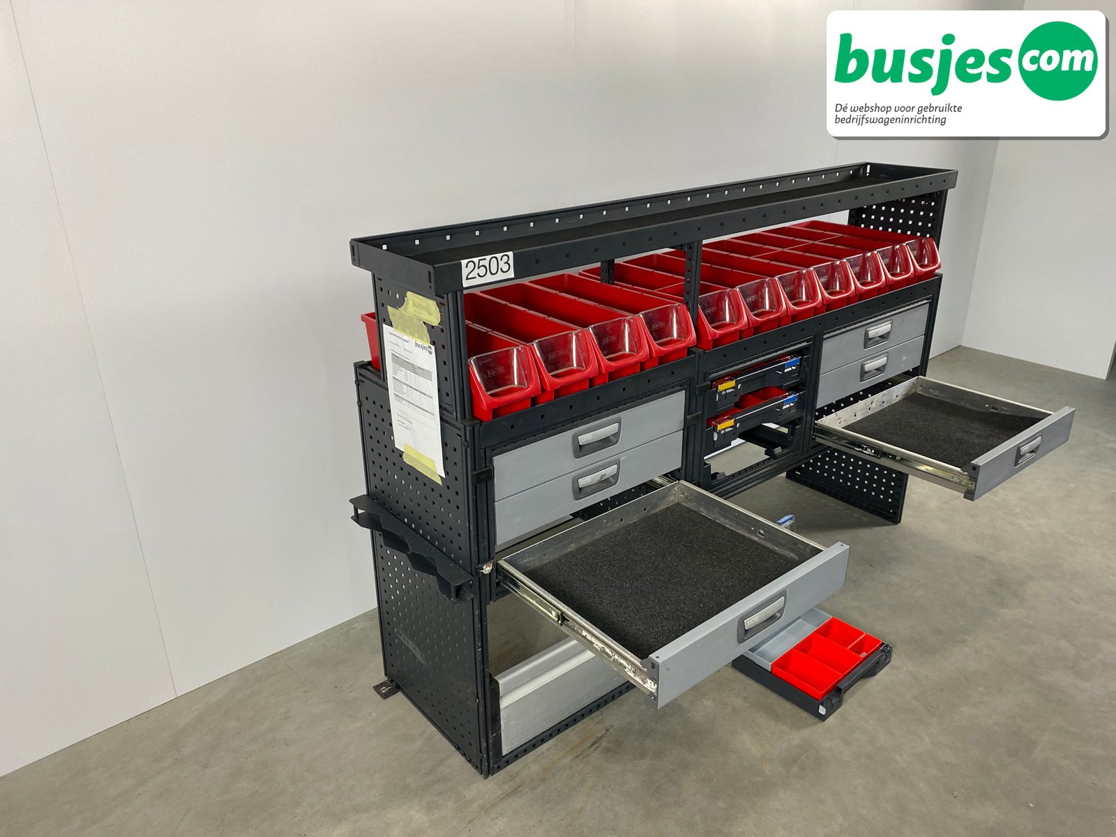 Modul bedrijfswagen inrichting 1990x485x1250mm (2503) - Afbeelding 5