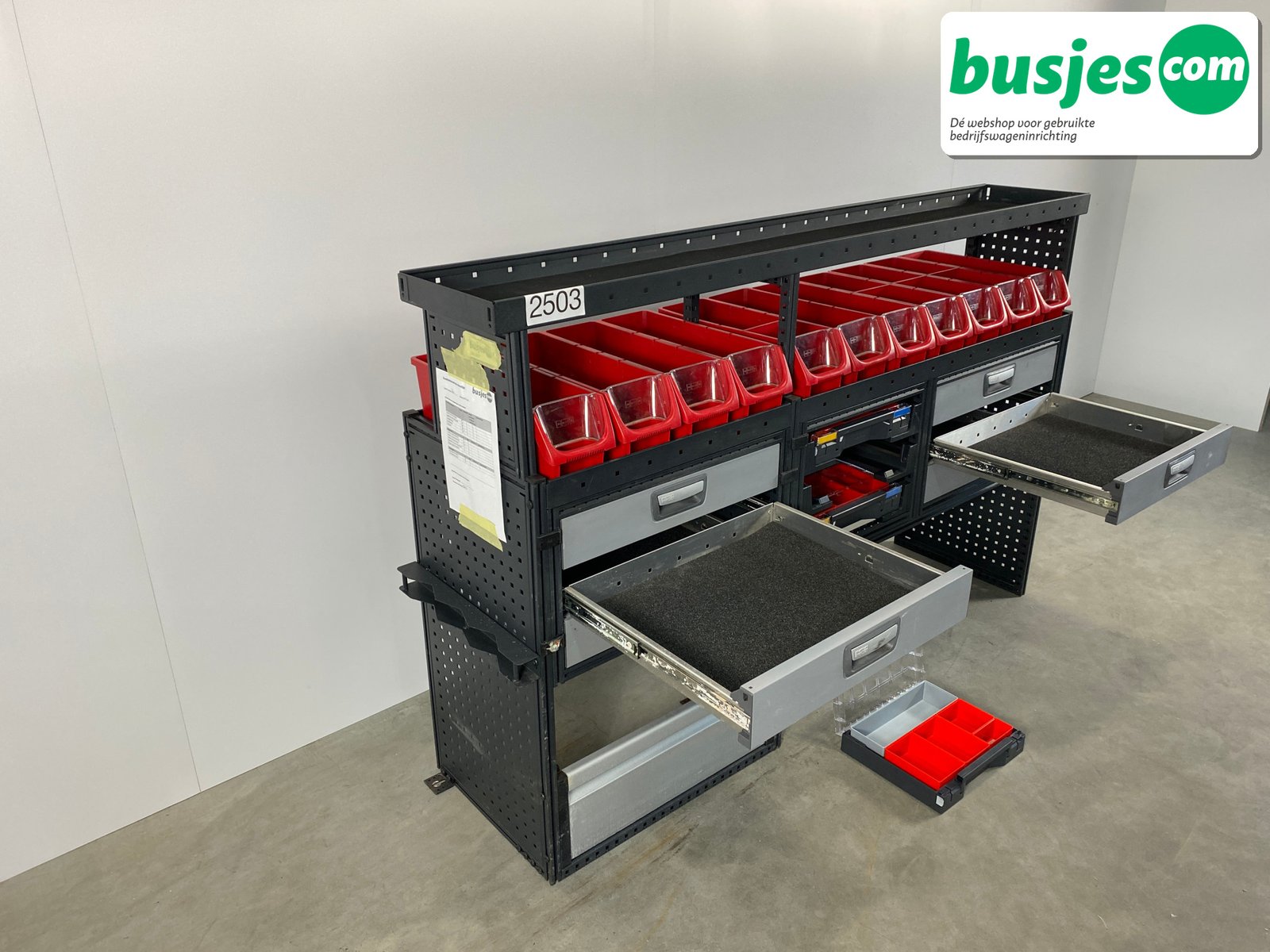 Modul bedrijfswagen inrichting 1990x485x1250mm (2503) - Afbeelding 6