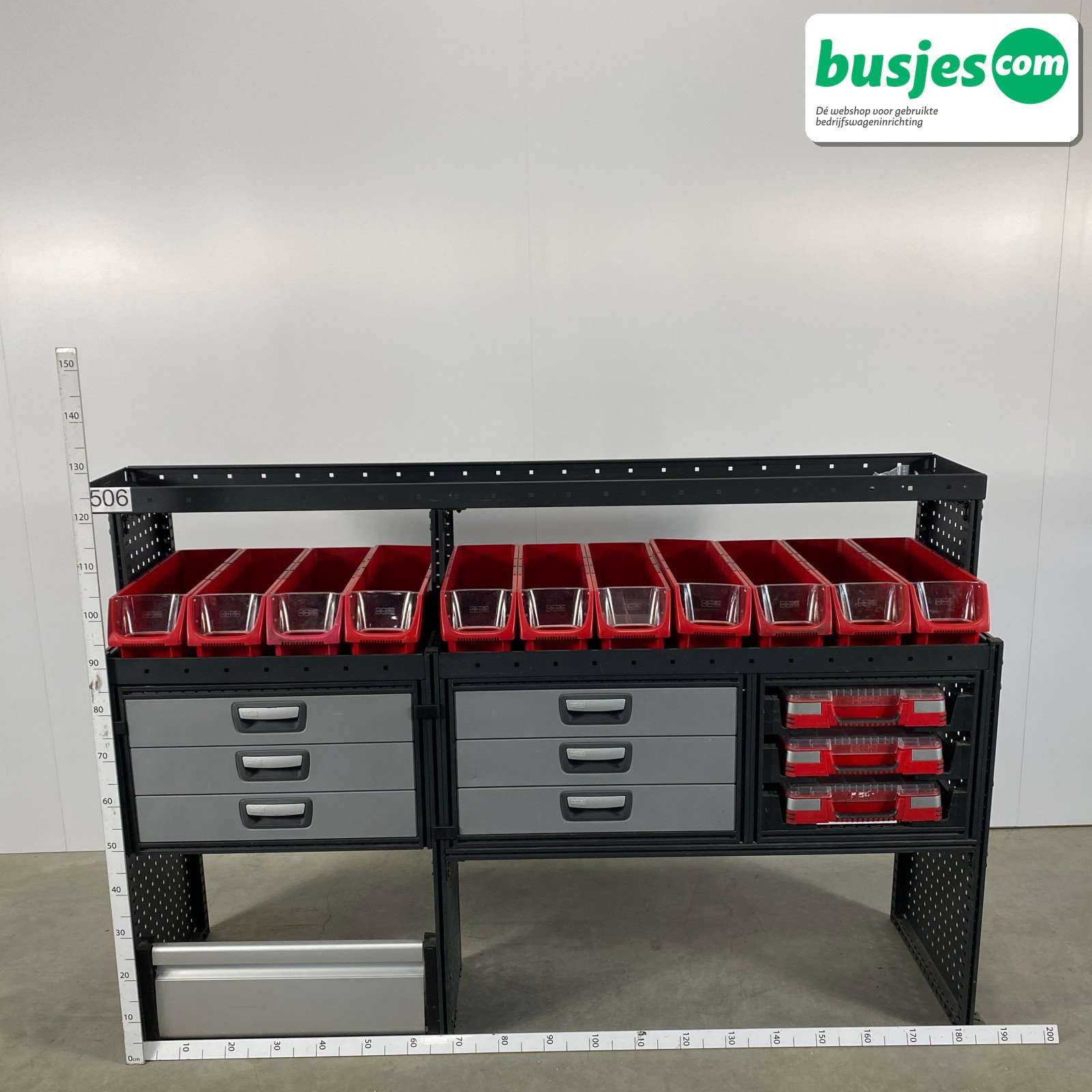 Modul bedrijfswagen inrichting 1945x485x1235mm (2506)