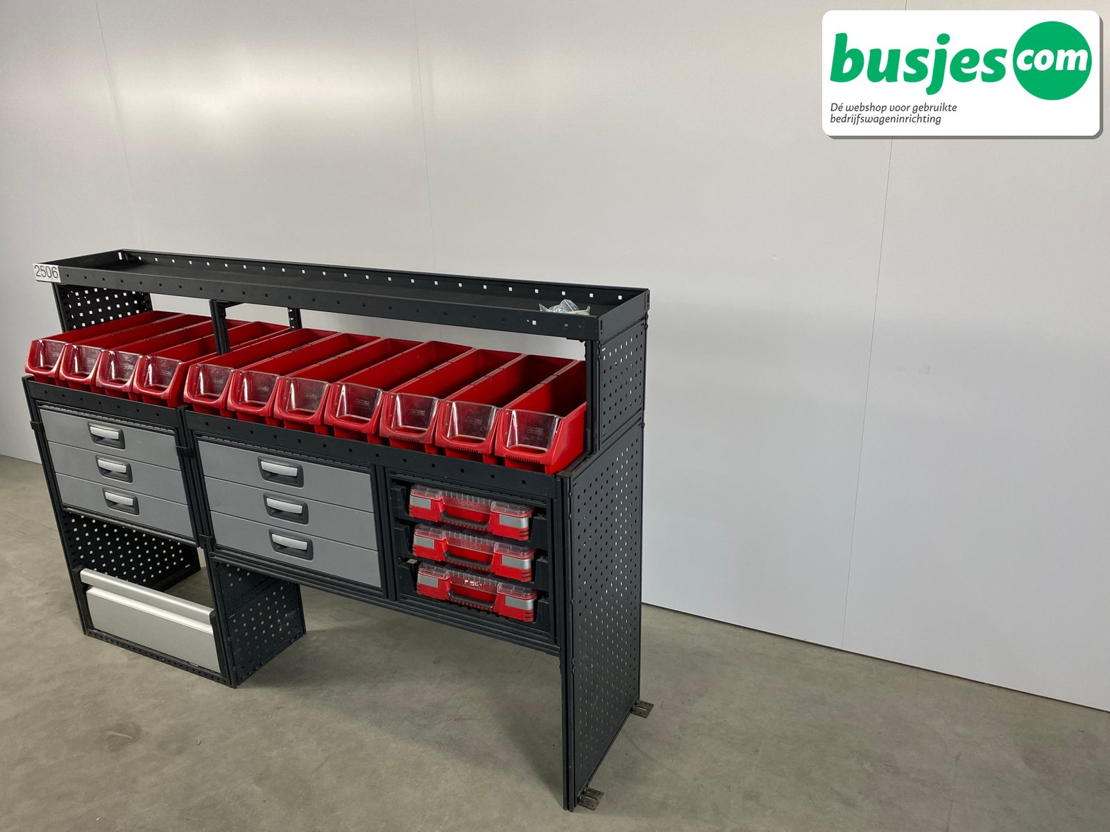 Modul bedrijfswagen inrichting 1945x485x1235mm (2506) - Afbeelding 3