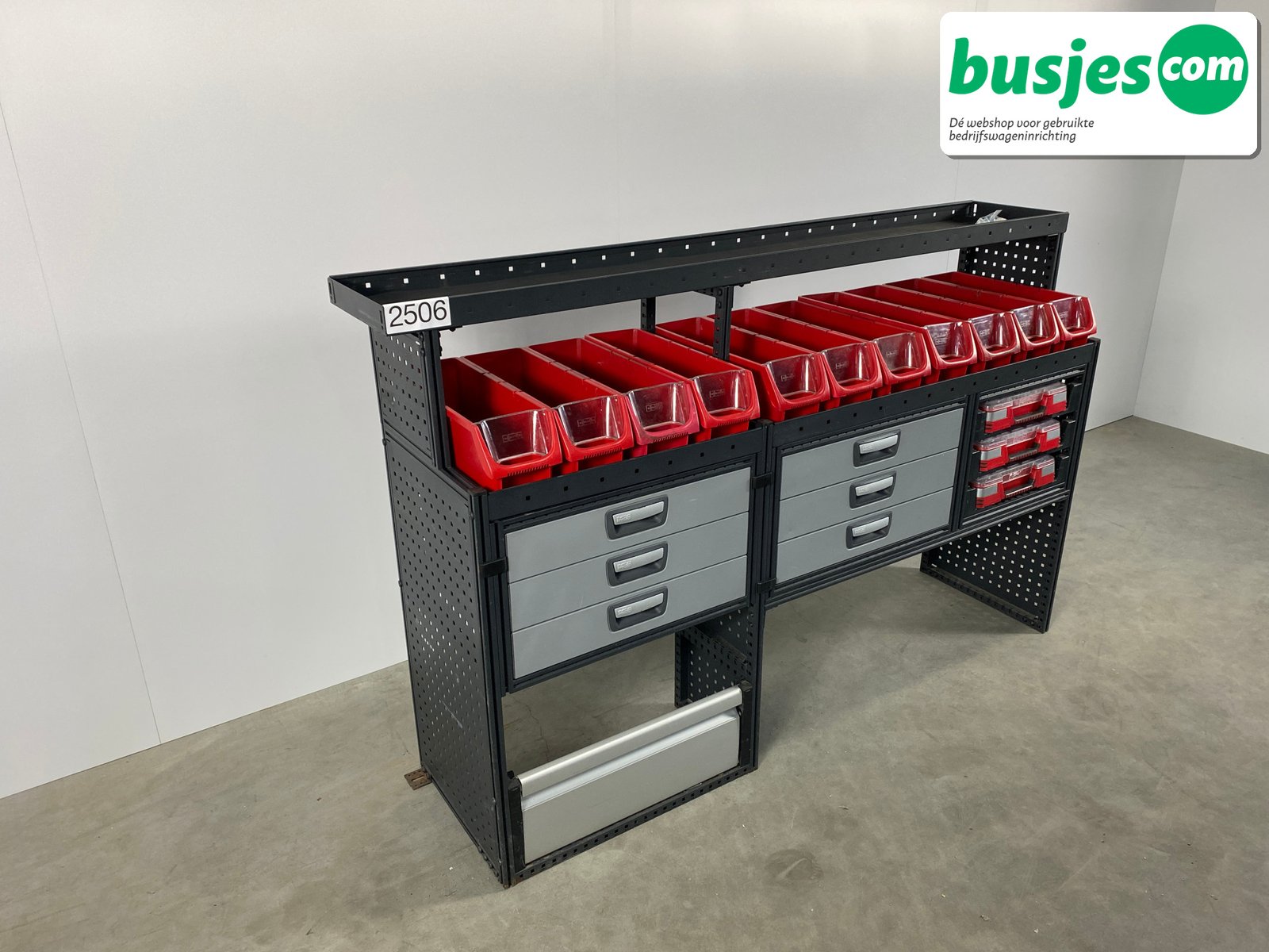 Modul bedrijfswagen inrichting 1945x485x1235mm (2506) - Afbeelding 4