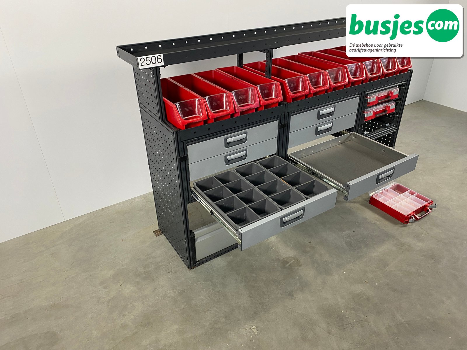 Modul bedrijfswagen inrichting 1945x485x1235mm (2506) - Afbeelding 6