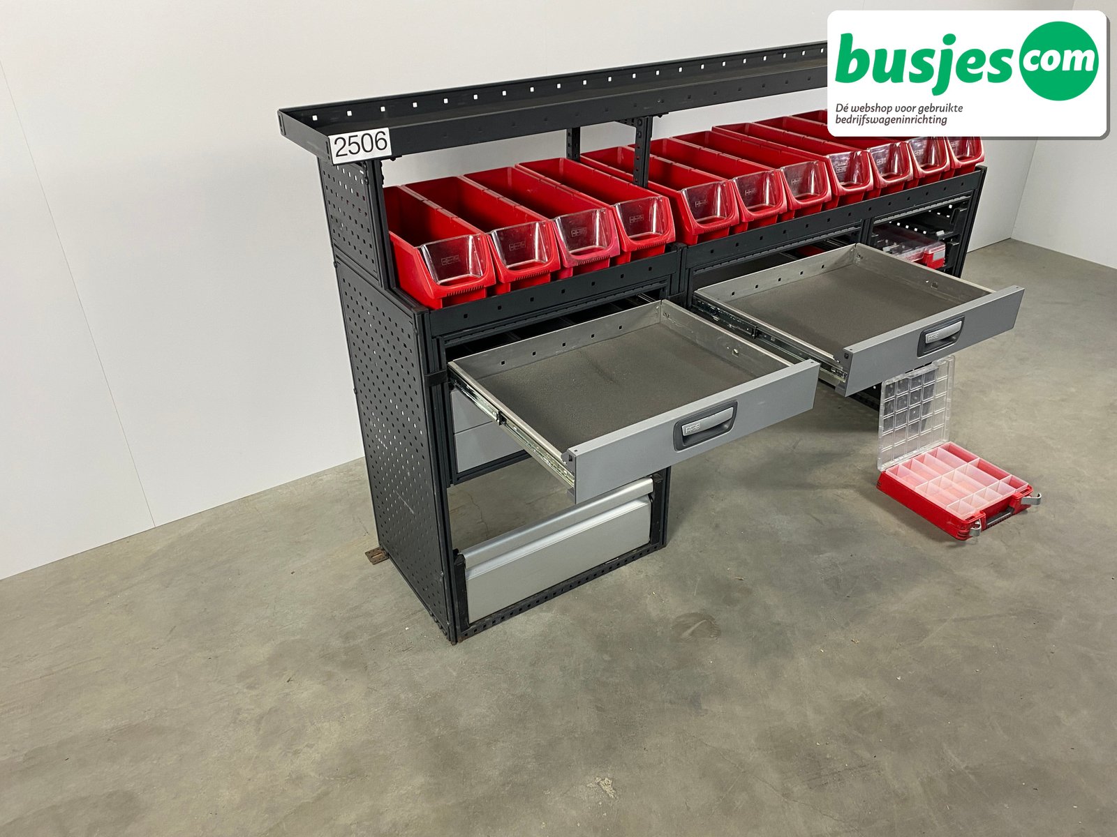 Modul bedrijfswagen inrichting 1945x485x1235mm (2506) - Afbeelding 8