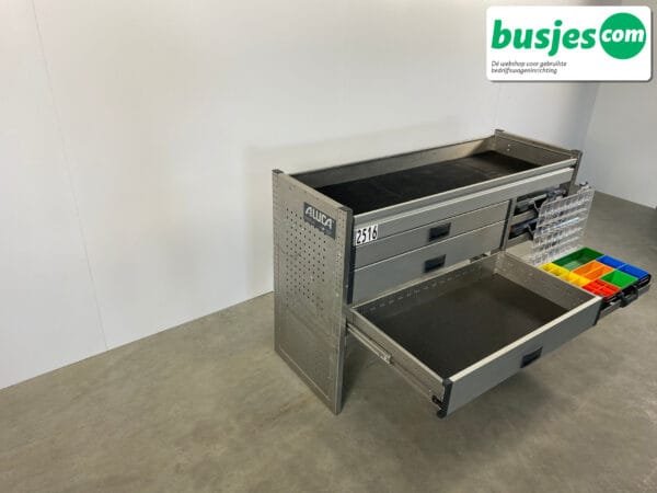 Aluca aluminium bedrijfswageninrichting gebruikt (nr 2516) - Afbeelding 5