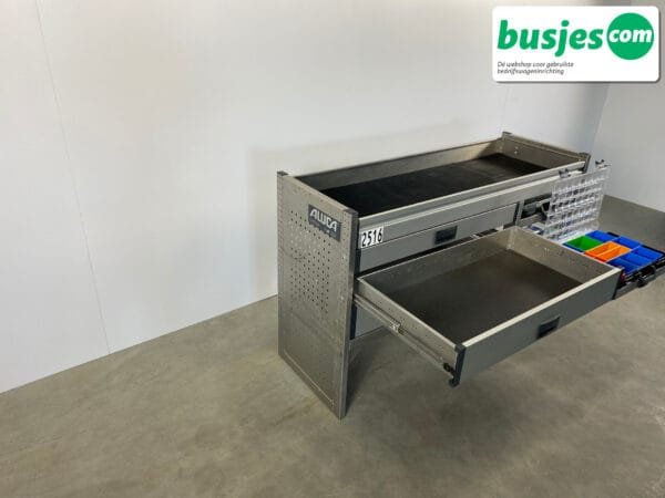 Aluca aluminium bedrijfswageninrichting gebruikt (nr 2516) - Afbeelding 6
