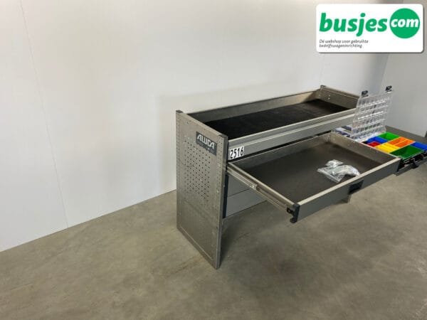 Aluca aluminium bedrijfswageninrichting gebruikt (nr 2516) - Afbeelding 7