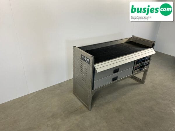 Aluca aluminium bedrijfswageninrichting gebruikt (nr 2516) - Afbeelding 8