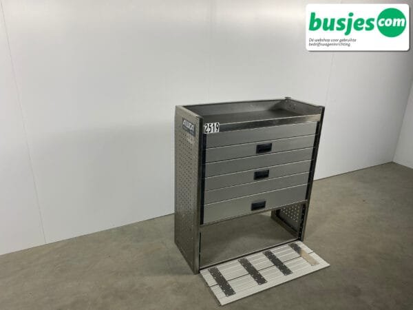 Aluca aluminium bedrijfswageninrichting gebruikt (nr 2519) - Afbeelding 4