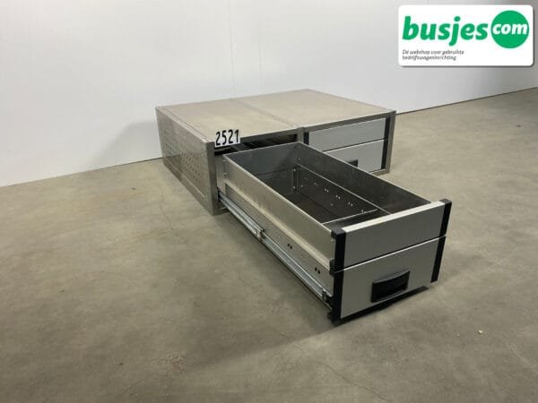 Aluca aluminium bedrijfswageninrichting gebruikt (nr 2521) - Afbeelding 5