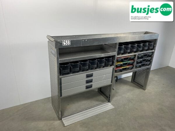 Aluca aluminium bedrijfswageninrichting gebruikt (nr 2522) - Afbeelding 6
