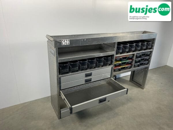 Aluca aluminium bedrijfswageninrichting gebruikt (nr 2522) - Afbeelding 7
