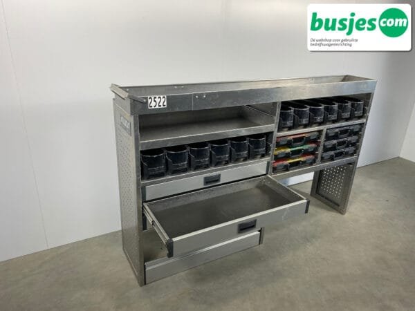 Aluca aluminium bedrijfswageninrichting gebruikt (nr 2522) - Afbeelding 8