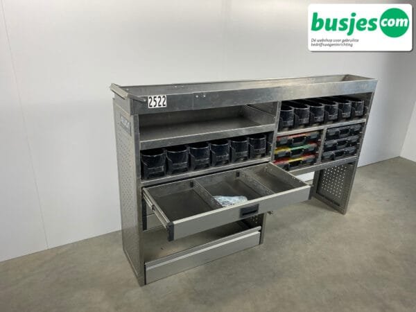 Aluca aluminium bedrijfswageninrichting gebruikt (nr 2522) - Afbeelding 9