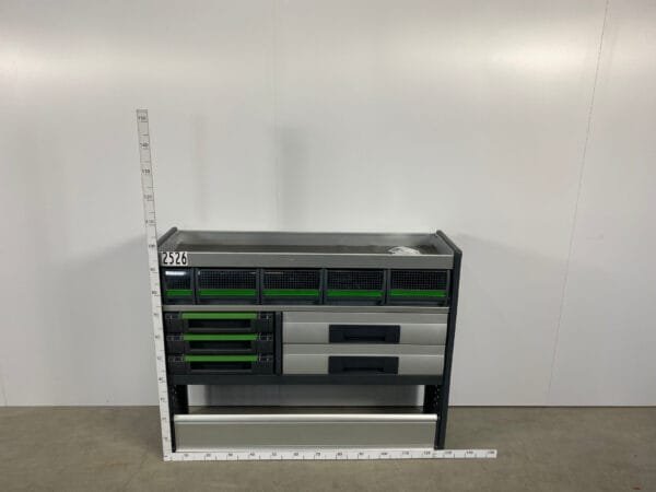 Bott Vario aluminium gebruikte bedrijfswagen inrichting (nr 2526) - Afbeelding 2