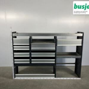 Bott Vario aluminium gebruikte bedrijfswagen inrichting (nr 2530)