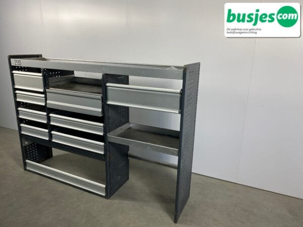 Bott Vario aluminium gebruikte bedrijfswagen inrichting (nr 2530) - Afbeelding 2