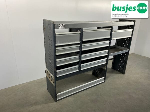 Bott Vario aluminium gebruikte bedrijfswagen inrichting (nr 2530) - Afbeelding 3