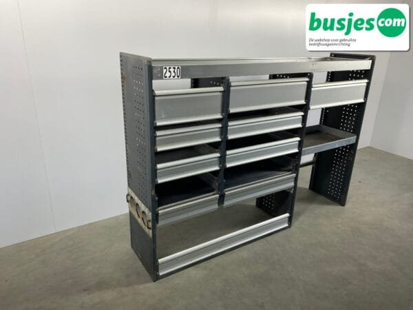 Bott Vario aluminium gebruikte bedrijfswagen inrichting (nr 2530) - Afbeelding 5
