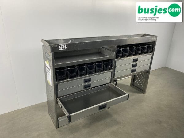 Aluca aluminium bedrijfswageninrichting gebruikt (nr 2533) - Afbeelding 6