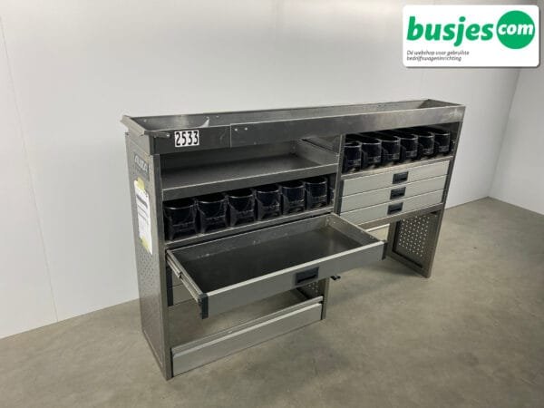 Aluca aluminium bedrijfswageninrichting gebruikt (nr 2533) - Afbeelding 8