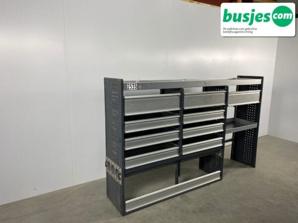 Bott Vario aluminium gebruikte bedrijfswagen inrichting (nr 2535) - Afbeelding 4