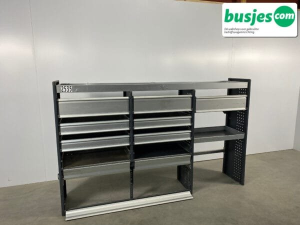 Bott Vario aluminium gebruikte bedrijfswagen inrichting (nr 2535) - Afbeelding 6