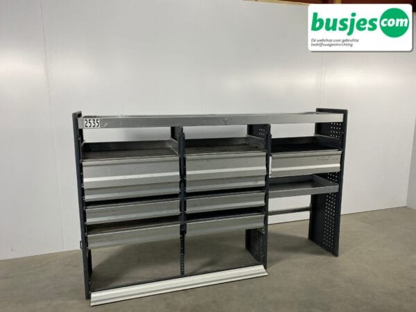 Bott Vario aluminium gebruikte bedrijfswagen inrichting (nr 2535) - Afbeelding 9