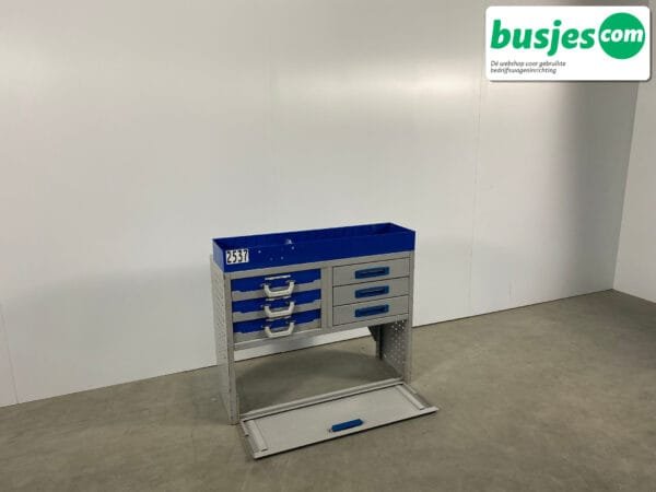 Sortimo staal alu gebruikte bedrijfswagen inrichting (nr 2537) - Afbeelding 3